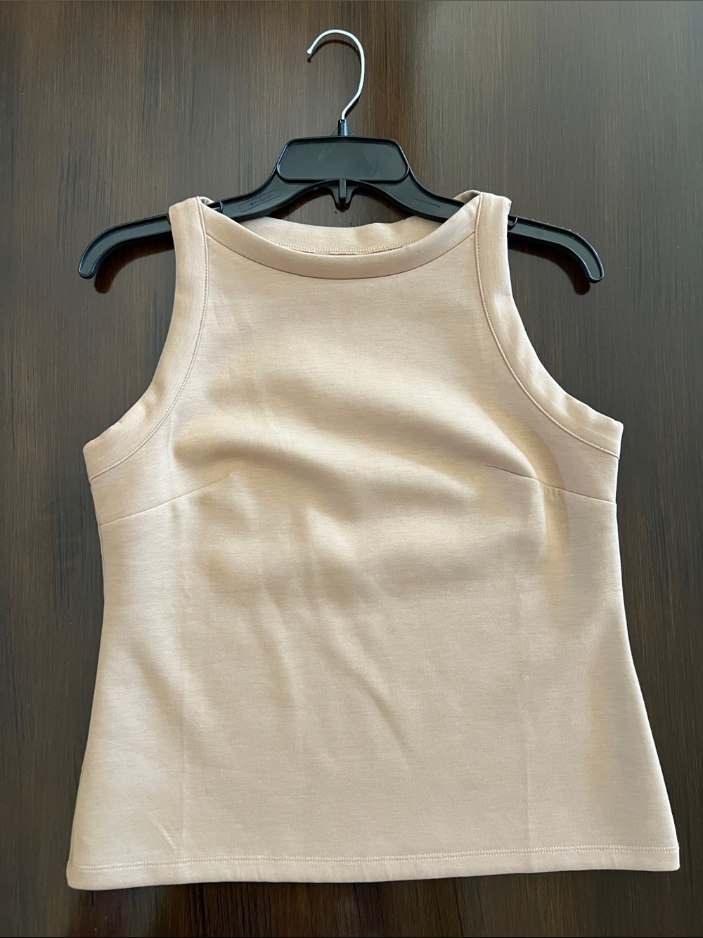 Ann Taylor Camel Shell Top Size S